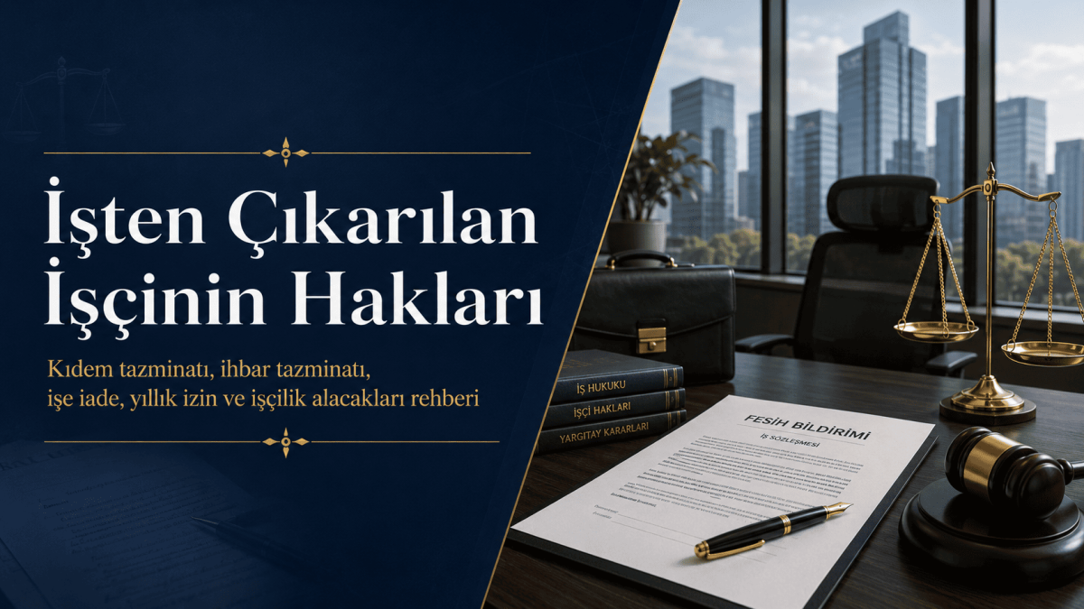 İşten Çıkarılan İşçinin Hakları Nelerdir? Kıdem ve İhbar Tazminatı Rehberi