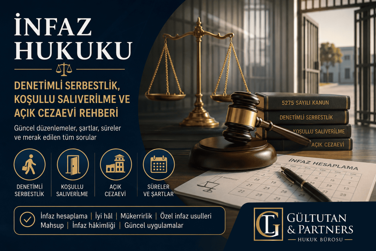 İnfaz Hukuku: Denetimli Serbestlik, Koşullu Salıverilme ve Açık Cezaevi