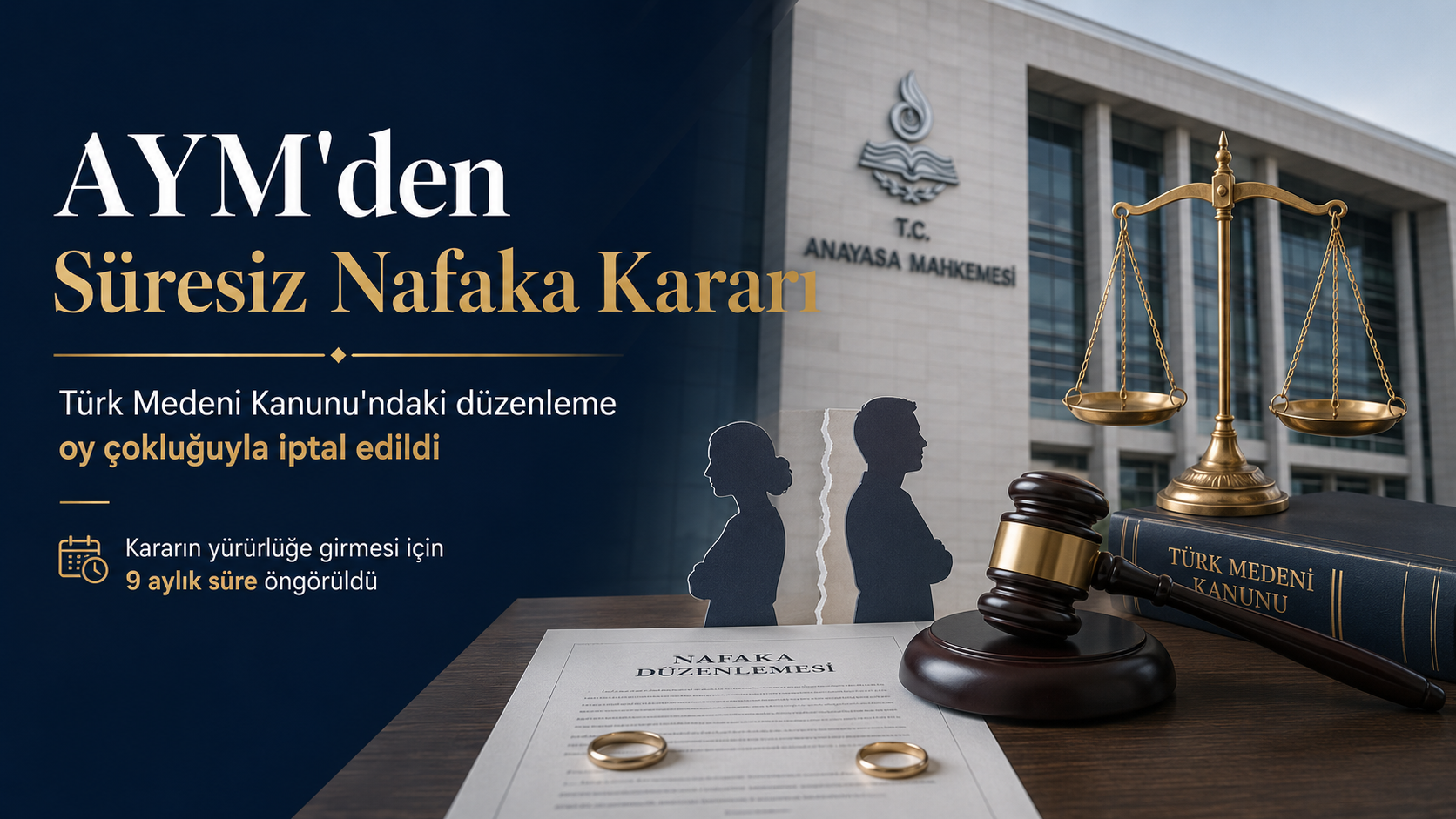 Anayasa Mahkemesi Süresiz Nafaka Düzenlemesini İptal Etti: Karar Ne Anlama Geliyor?